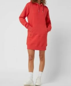 Superdry Sweatkleid Mit Kapuze - Koralle