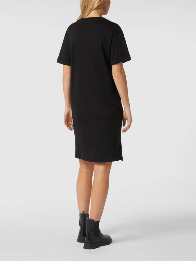 HUGO Sweatkleid Mit überschnittenen Schultern Modell 'Meyle' - Schwarz 5 HUGO Sweatkleid Mit überschnittenen Schultern Modell 'Meyle' - Schwarz – Bild 5