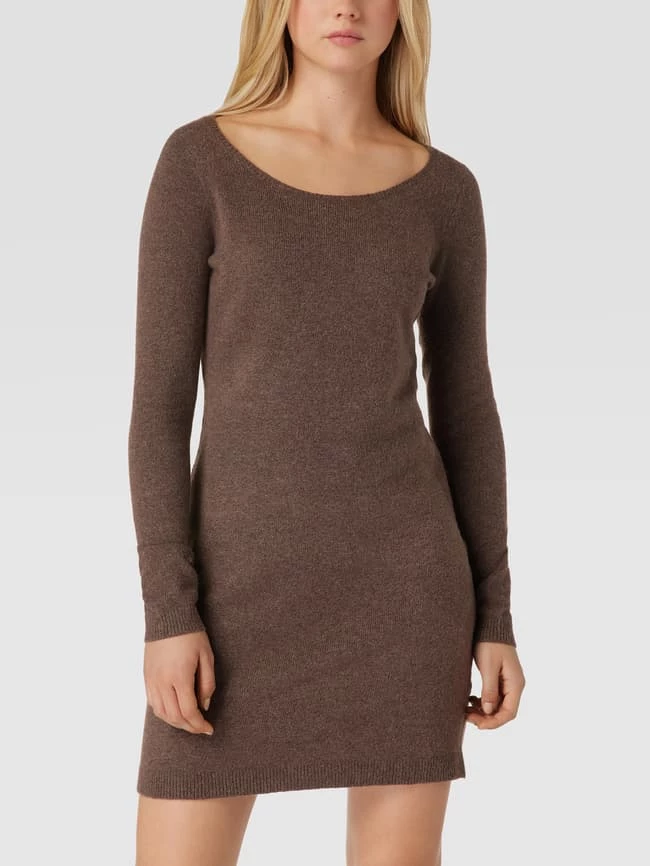 REVIEW Strickkleid Mit U-Boot-Ausschnitt - Schlamm Meliert 4 REVIEW Strickkleid Mit U-Boot-Ausschnitt - Schlamm Meliert – Bild 4