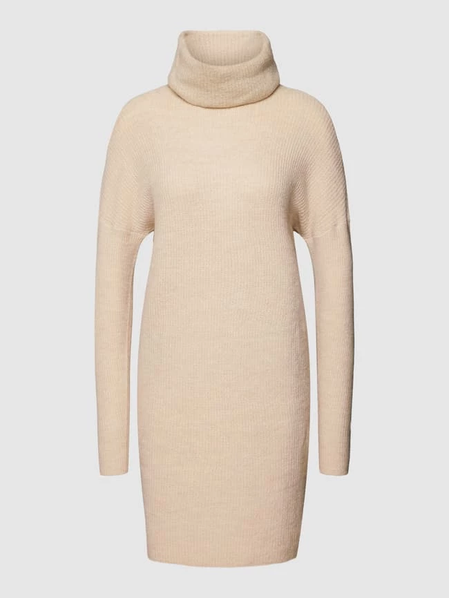 Only Strickkleid Mit Rollkragen Modell 'JANA' - Offwhite 2 Only Strickkleid Mit Rollkragen Modell 'JANA' - Offwhite – Bild 2