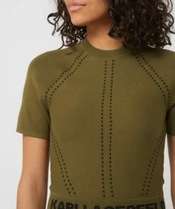 Karl Lagerfeld Strickkleid Mit Logos - Khaki -Rock Geschäft 9l93gcqj64o58la26d356h1g8h654k9ma183gli39pa50ca48l1jekia9t254c2d611j8e2e8cq4ok2k713jcdhg6lij8eb5ckqmad1k64r6coj46grj0e3665gmccr174om8e8