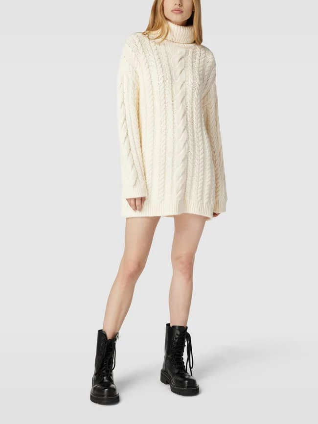 Mango Minikleid Mit Zopfmuster Modell 'CABLING' - Beige 1 Mango Minikleid Mit Zopfmuster Modell 'CABLING' - Beige