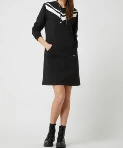 LIU JO SPORT Sweatkleid Mit Kapuze - Schwarz