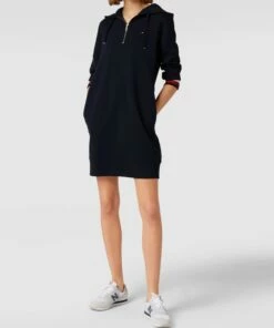 Tommy Hilfiger Sweatkleid Mit Kapuze - Marineblau