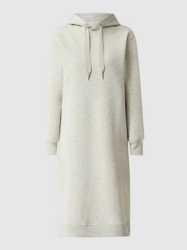 Jake*s Casual Sweatkleid Mit Kapuze - Kitt Meliert 2 Jake*s Casual Sweatkleid Mit Kapuze - Kitt Meliert – Bild 2