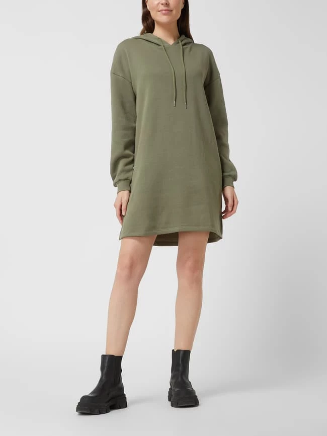 Pieces Sweatkleid Mit Kapuze Modell 'CHILLI' - Olivgrün 1 Pieces Sweatkleid Mit Kapuze Modell 'CHILLI' - Olivgrün