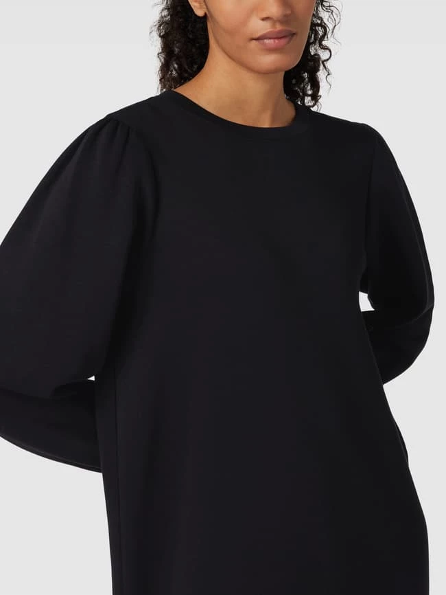 MOSS COPENHAGEN Sweatkleid Mit Gerippten Abschlüssen Modell 'Nelina' - Schwarz 3 MOSS COPENHAGEN Sweatkleid Mit Gerippten Abschlüssen Modell 'Nelina' - Schwarz – Bild 3