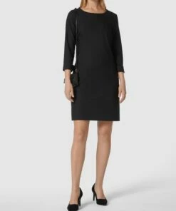 Cinque Kleid Mit 3/4-Arm Modell 'Ciexel' - Schwarz