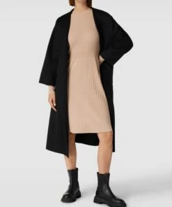 Montego Strickkleid In Midilänge - Sand