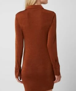 Gina Tricot Blusenkleid Mit Stretch-Anteil Modell 'Dolly' - Schokobraun -Rock Geschäft a55kod1k8p8jie1m8sqkgiq66srkohij88q4sdq98d7j4gqe6954cl24916kakq3apa56hal8gs50c2ba0o68p1g6grm6d9p60rm2ohkcgq68eb56so68c1j60q30phi6dijgdg