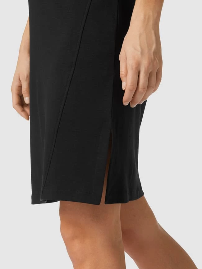 HUGO Sweatkleid Mit überschnittenen Schultern Modell 'Meyle' - Schwarz 3 HUGO Sweatkleid Mit überschnittenen Schultern Modell 'Meyle' - Schwarz – Bild 3