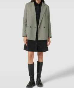 Marc O'Polo Hemdblusenkleid Aus Cord - Schwarz