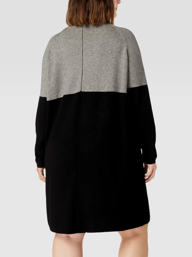 ONLY CARMAKOMA PLUS SIZE Strickkleid In Knielänge Modell 'CARLAURA' - Mittelgrau Meliert 5 ONLY CARMAKOMA PLUS SIZE Strickkleid In Knielänge Modell 'CARLAURA' - Mittelgrau Meliert – Bild 5