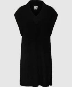 Emily Van Den Bergh Strickkleid Mit V-Ausschnitt Modell 'VN Pullunder Long' - Schwarz -Rock Geschäft agqj0e2571654d9o6os4oiq98d8kgkhmad5k6ga19takida188qjei2c6564ejhm8h7l0i9l9p64mkaaaco3ioj56gpj8p1pc8qmcp1k60smcohk6sq3cor360sjcd1h74o64d8