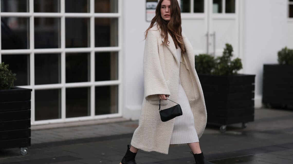 Rock Geschäft -Rock Geschäft strickkleid hm wintertrend 1